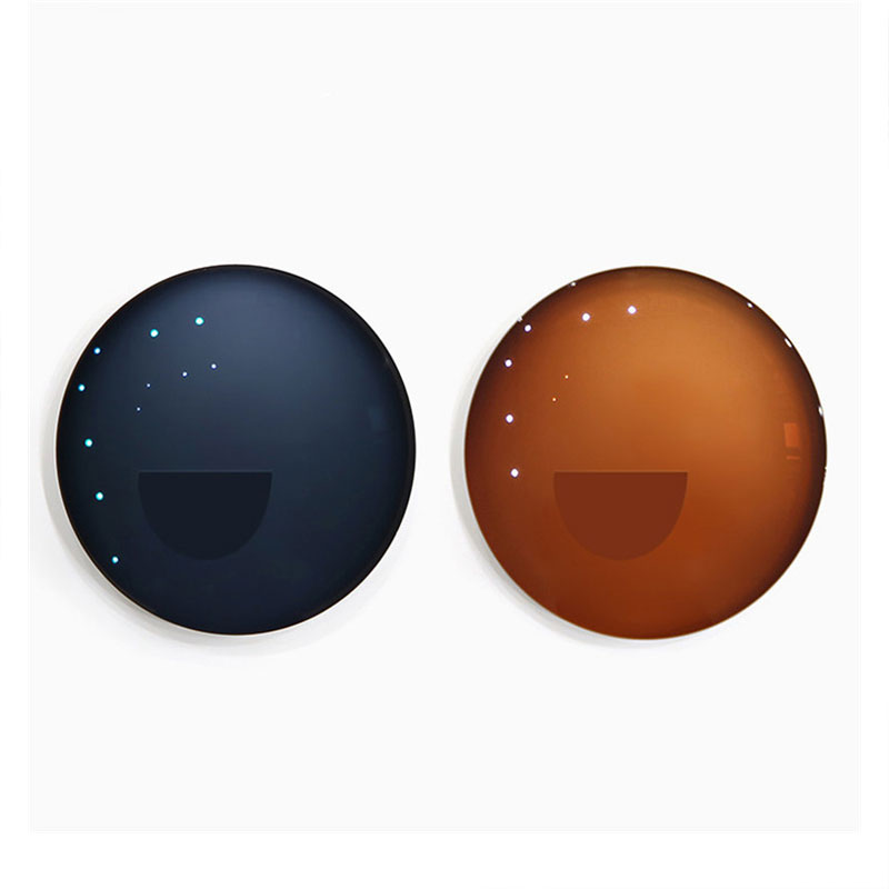 1.56 二焦点フォトクロミック フラットトップ レンズ HMC/SHMC