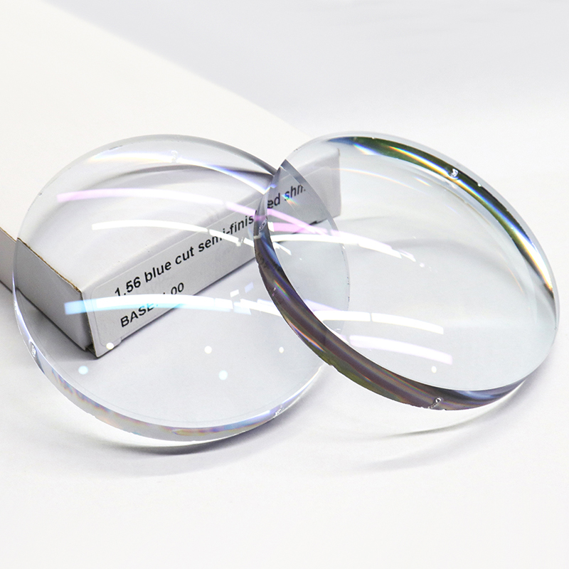 1.56 半完成ブルーブロック単焦点レンズ