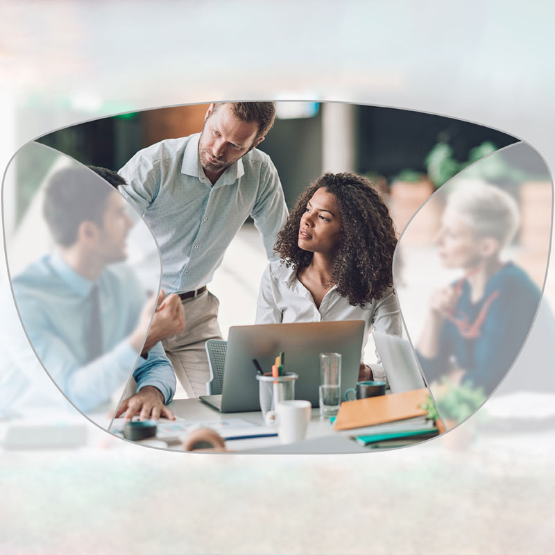 オフィス用業務用レンズ