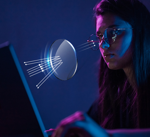 ブルーブロックレンズ